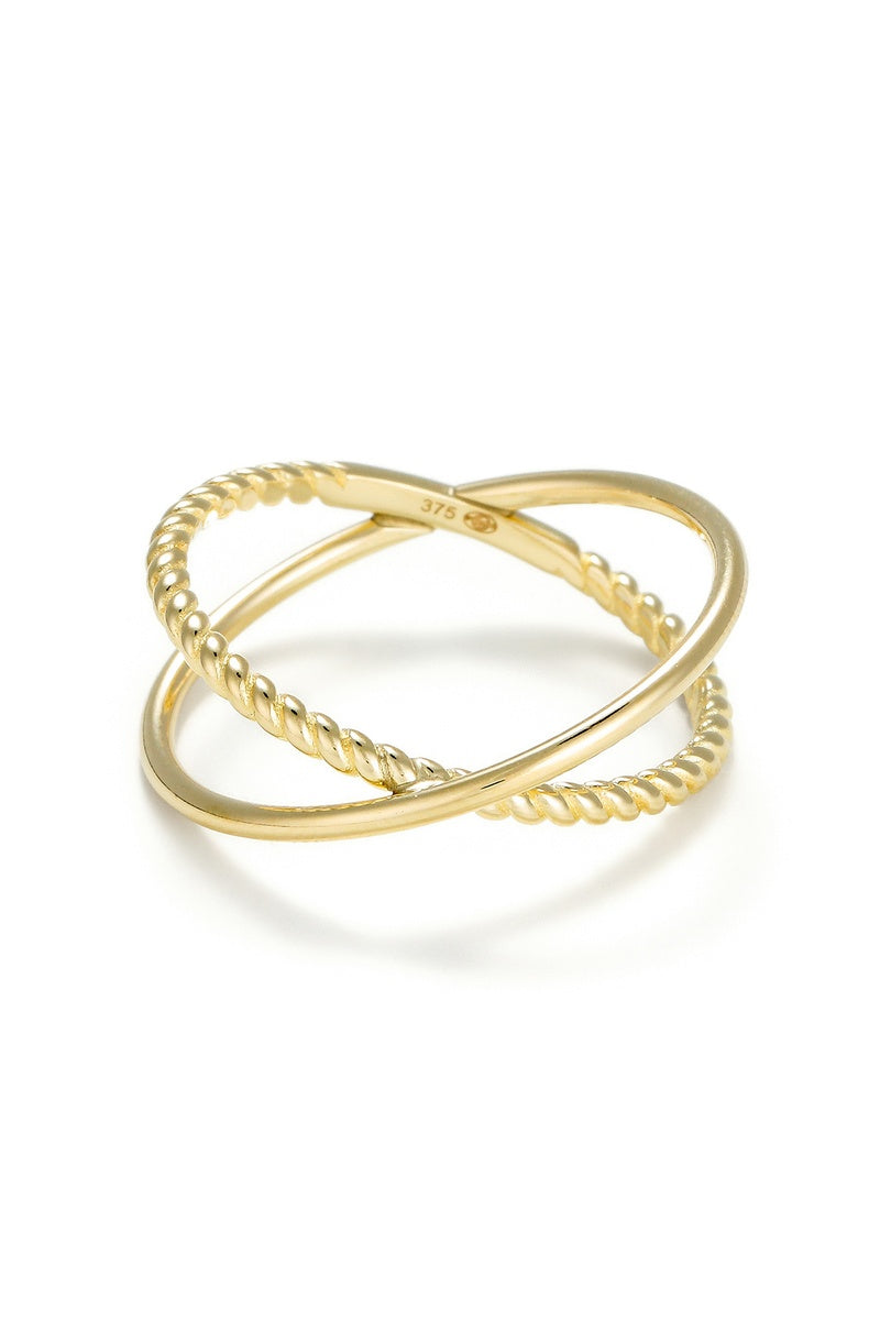 Ring "Neptune" geelgoud 375/1000