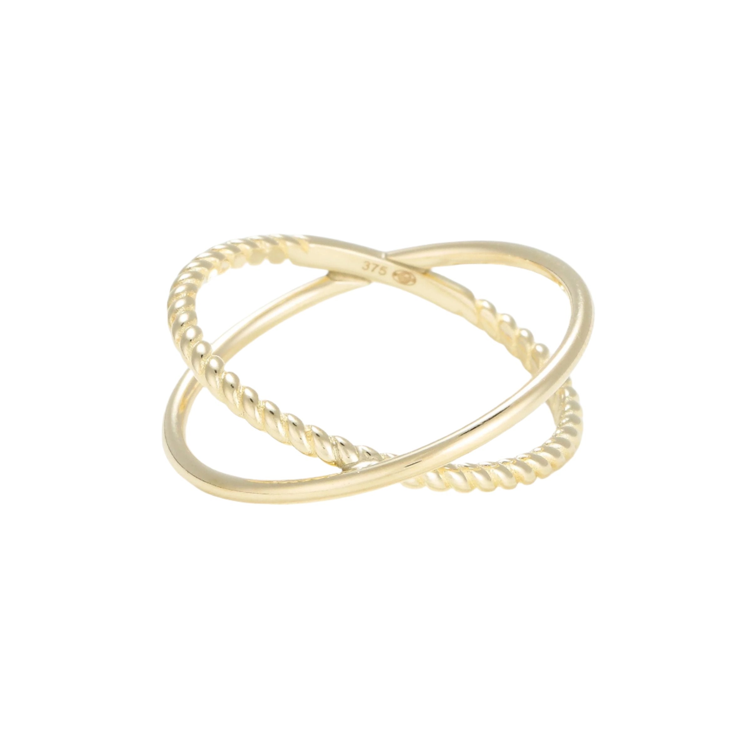 Anillo "Neptune" - Oro Amarillo 375/1000