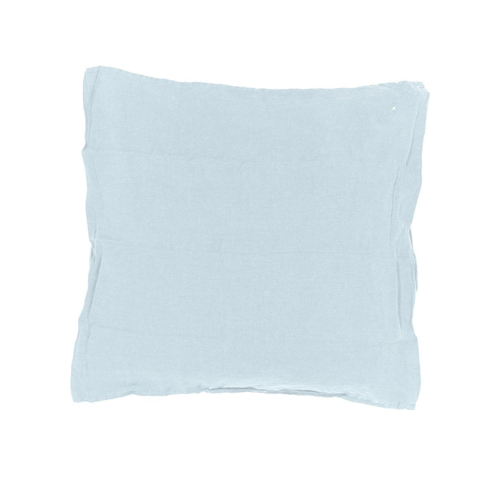 Funda de almohada de lino - Bronx - Aguamarina