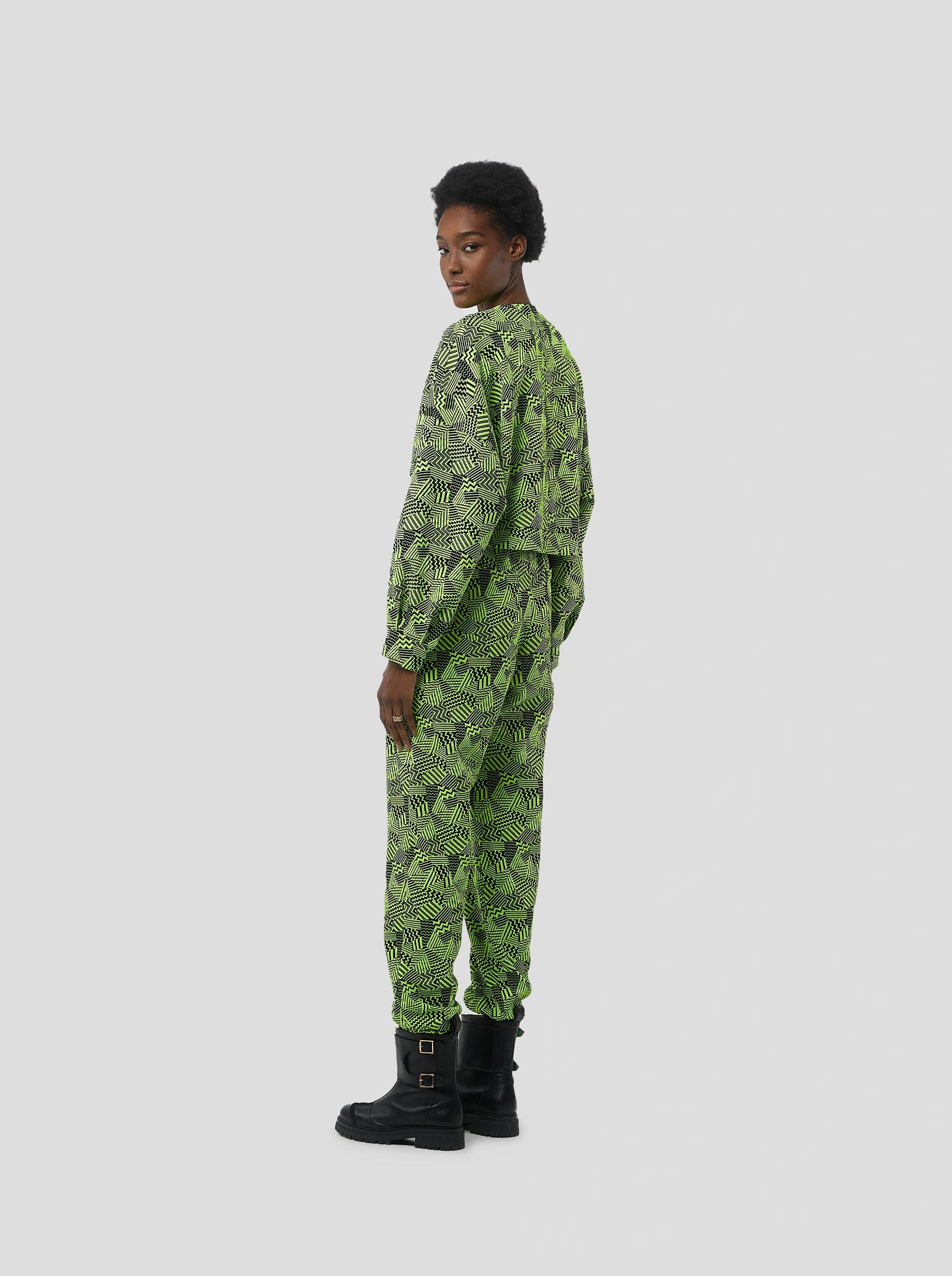 Pantalon De Survêtement Kiara Néon Agrumes Pétillant