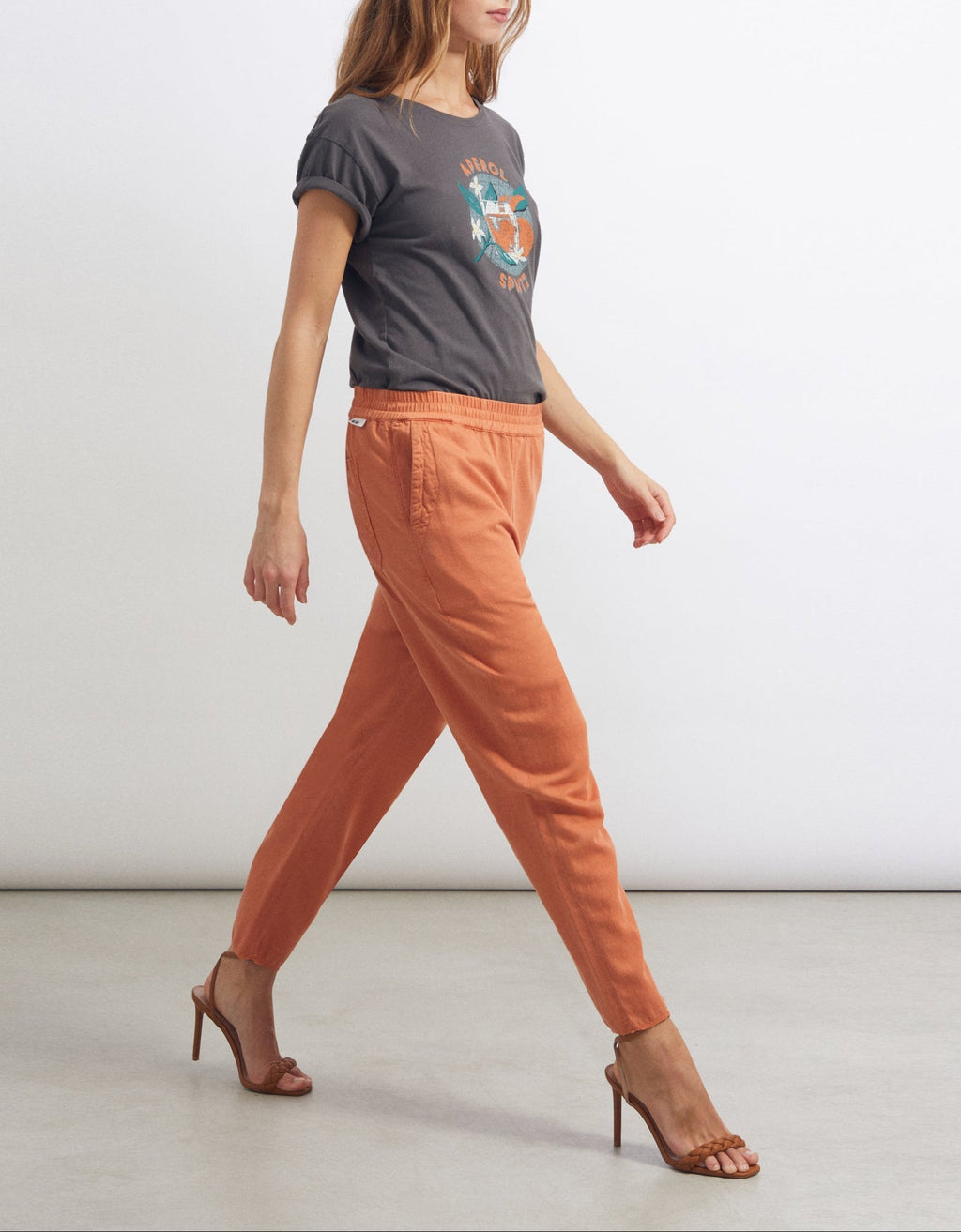 Pantalon Baggy Brooke - Thyme - Femme