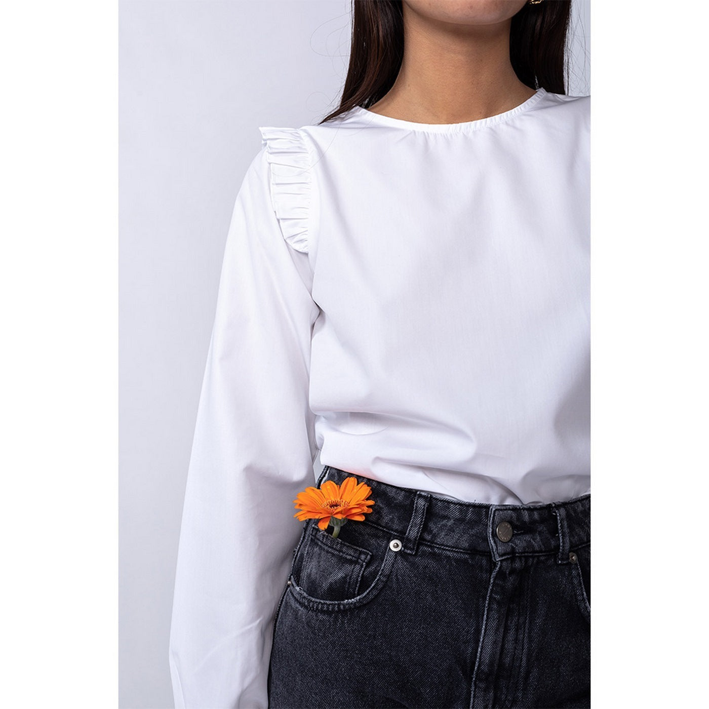 Seven August - Brooklyn blouse - White