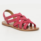 Brooklyn Sandals - Raspberry