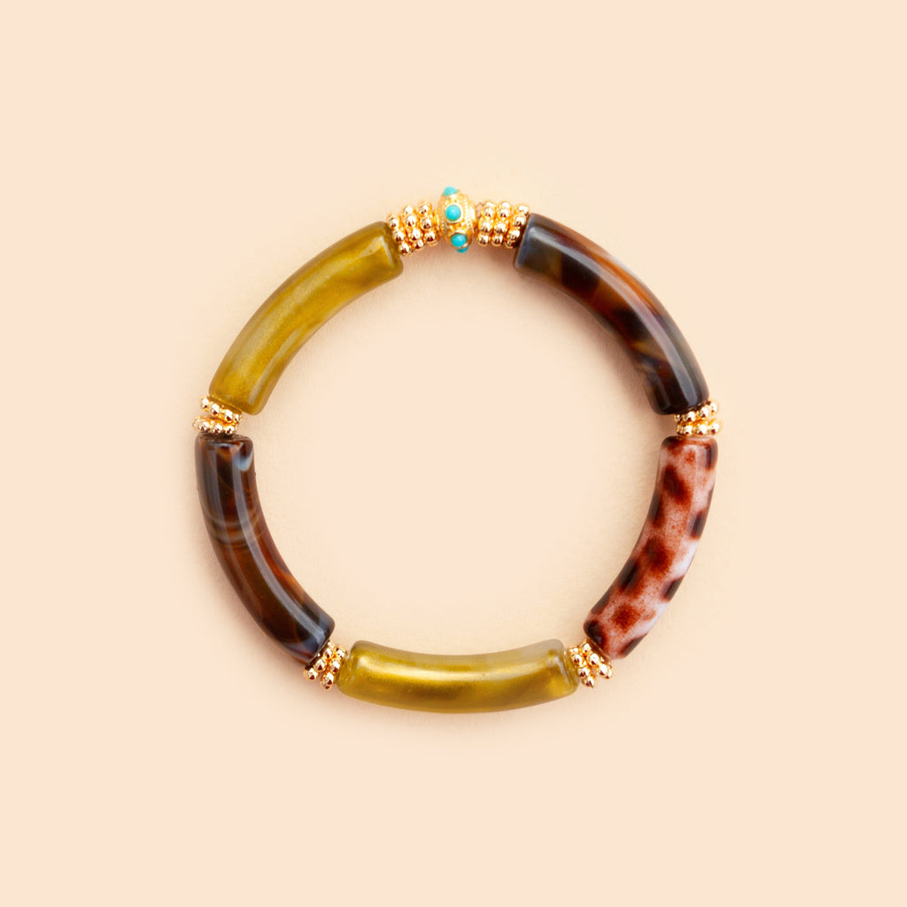 Bracelet Juhu - Brown Kaki