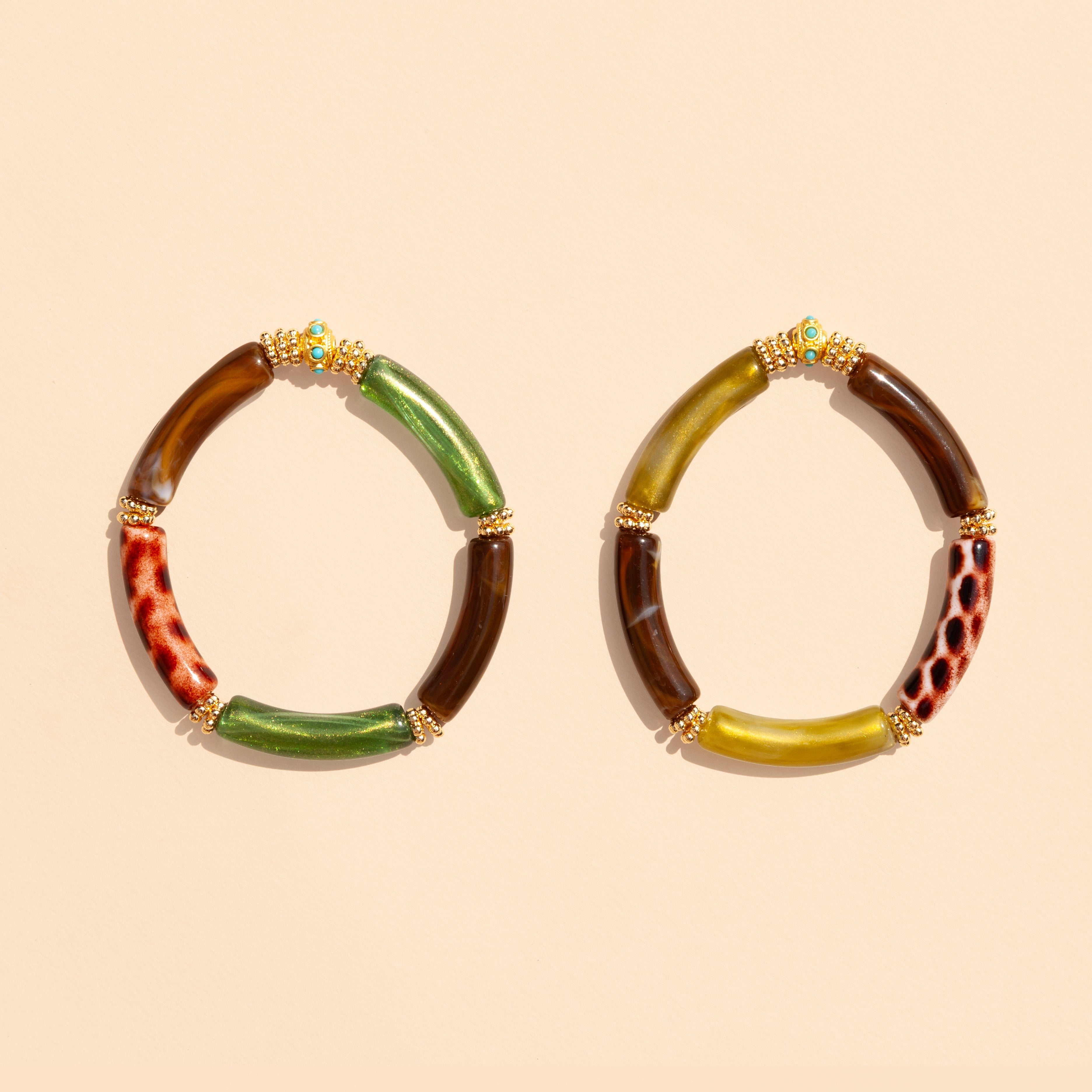 Bracelet Juhu - Brown Kaki