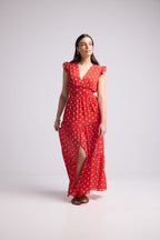 Long Dress - Bruna - Red