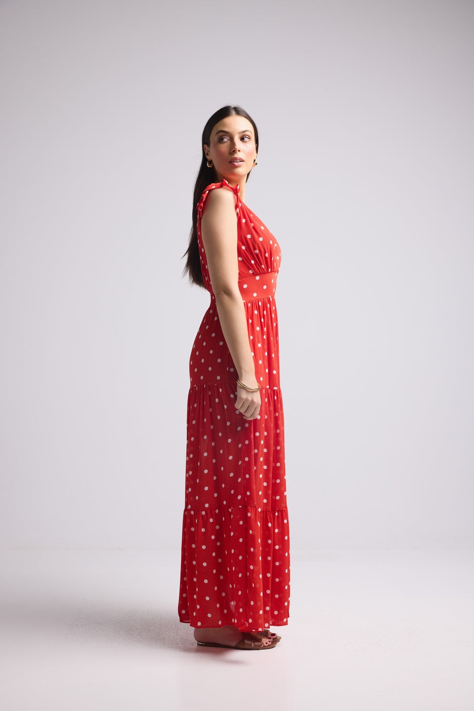 Long Dress - Bruna - Red