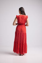 Long Dress - Bruna - Red