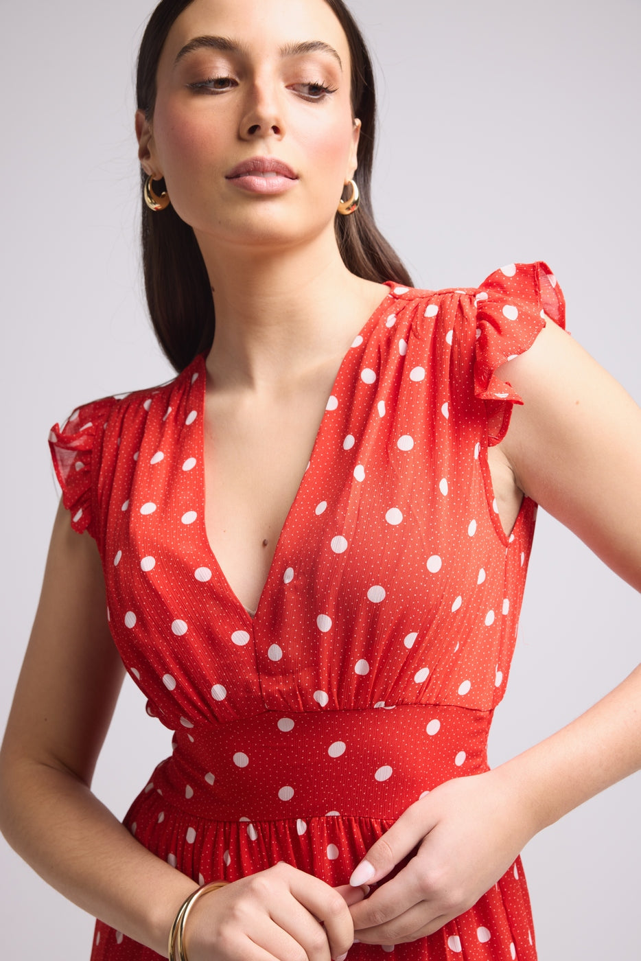 Long Dress - Bruna - Red