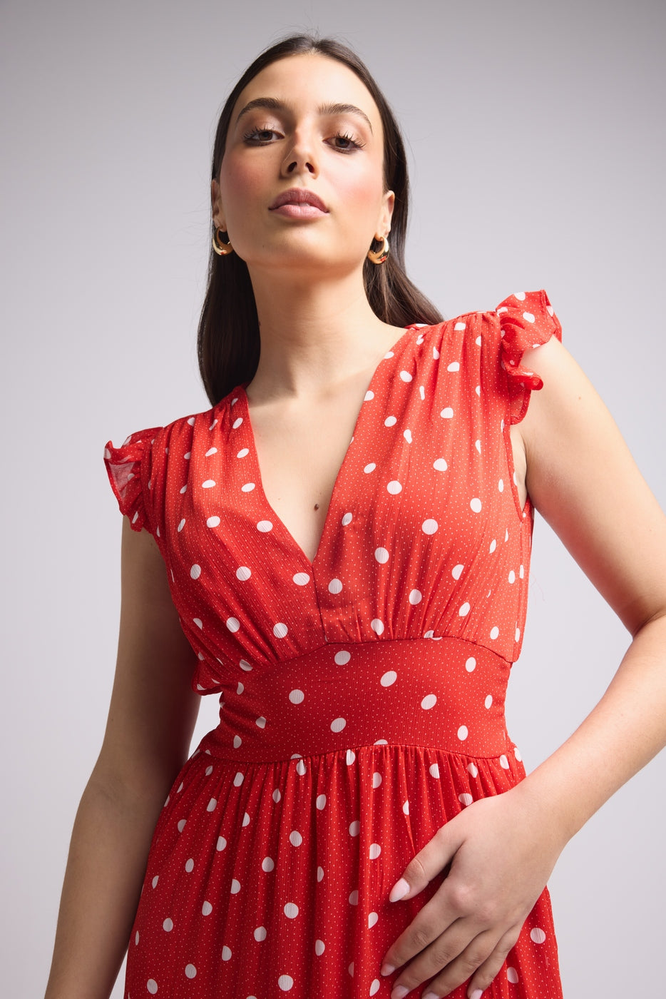 Long Dress - Bruna - Red