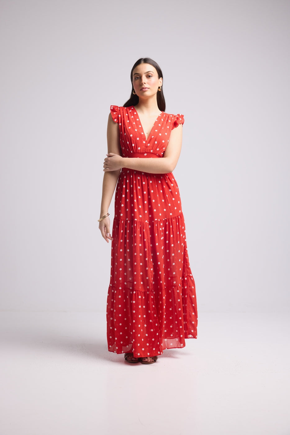 Long Dress - Bruna - Red
