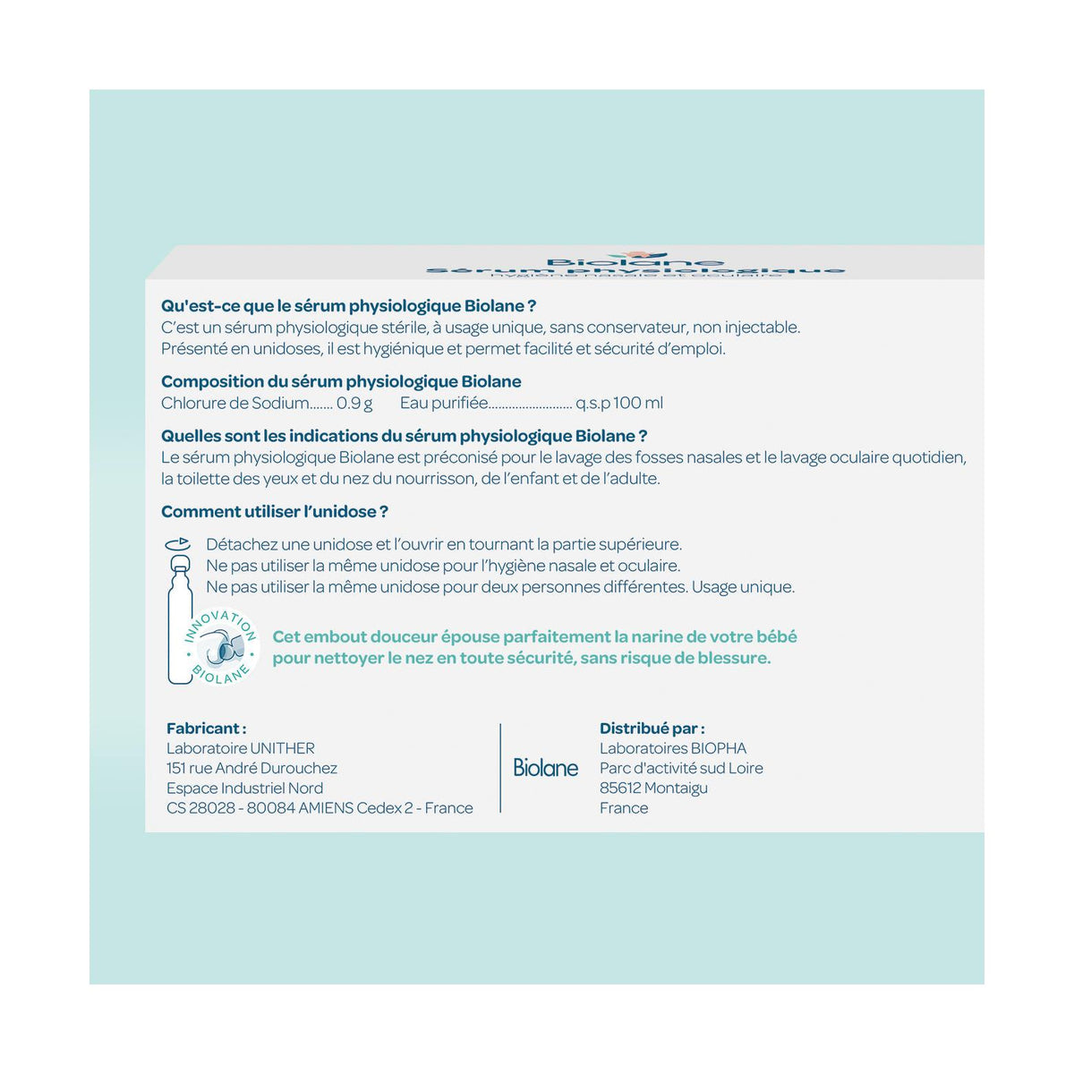 Saline Solution In Single Doses