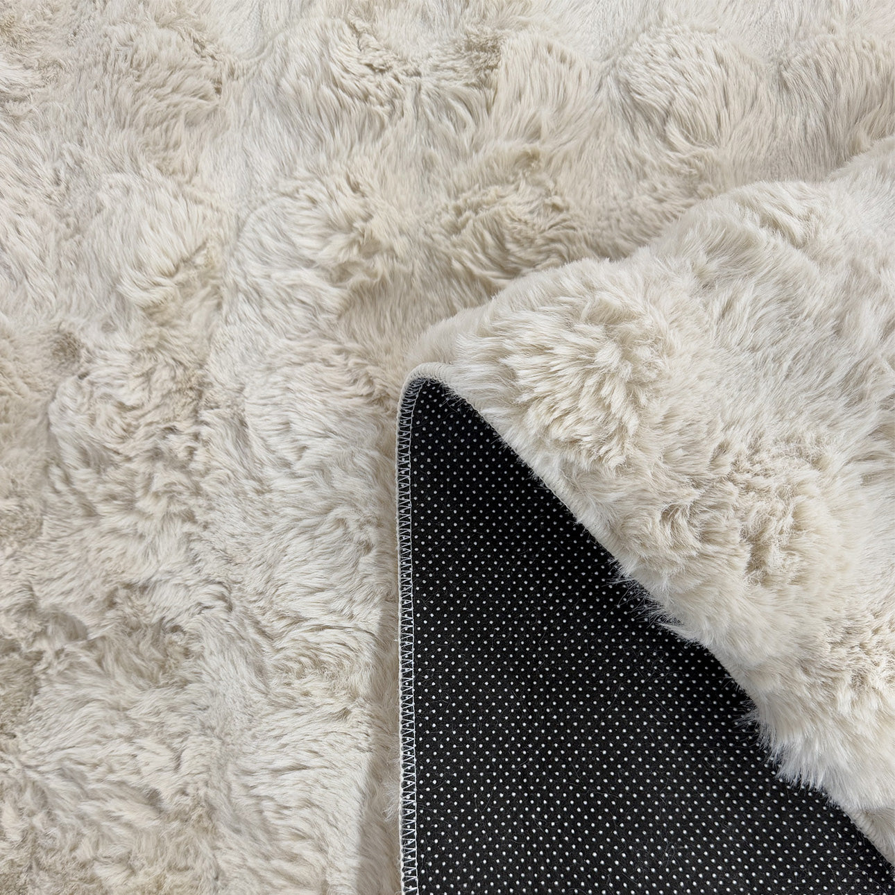 Bubble - Tapis D'Intérieur - Polyester - Beige