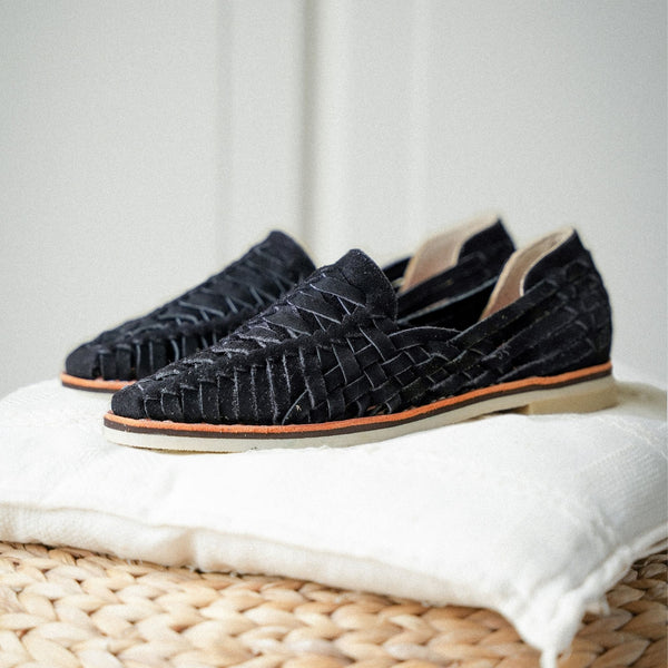 Bueno Vista Loafers - Black Suede