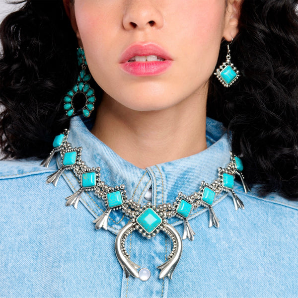 Bugsy Necklace - Silver-Tone