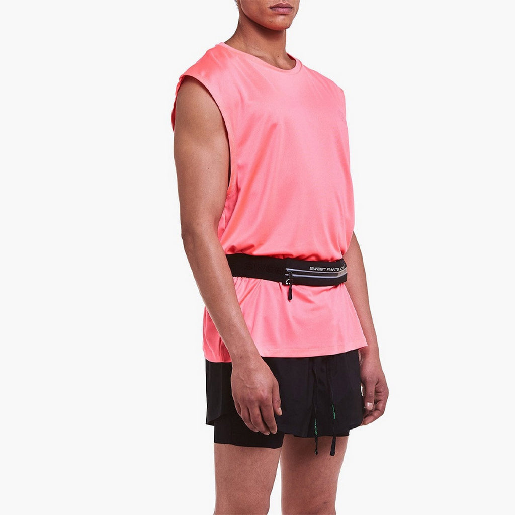 Burpees 17 Vest Top - Neon Pink - Men
