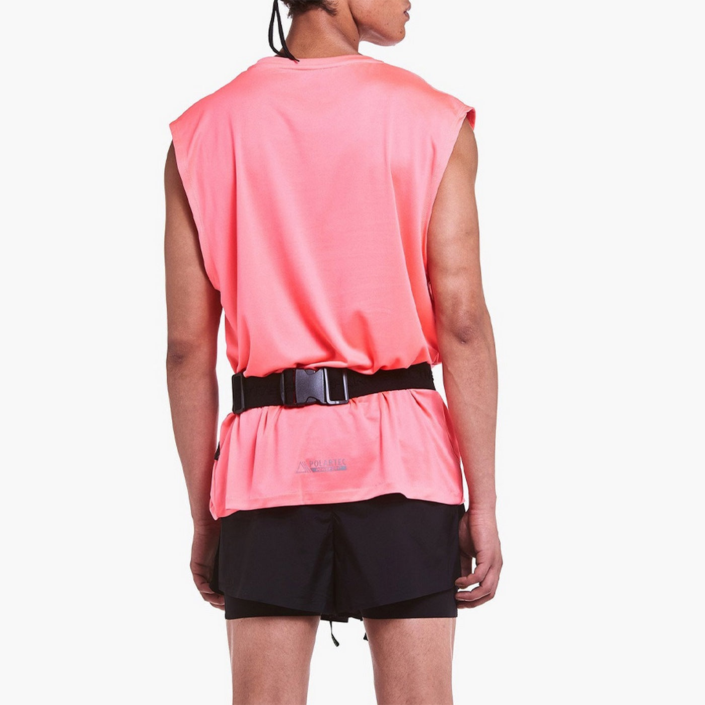 Burpees 17 Vest Top - Neon Pink - Men