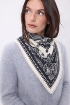 Bandana pequeño Butterfly - Negro - Mujer