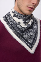 Small Butterfly Bandana - Black - Men