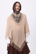 Petit Bandana Butterfly - Beige Creme - Femme