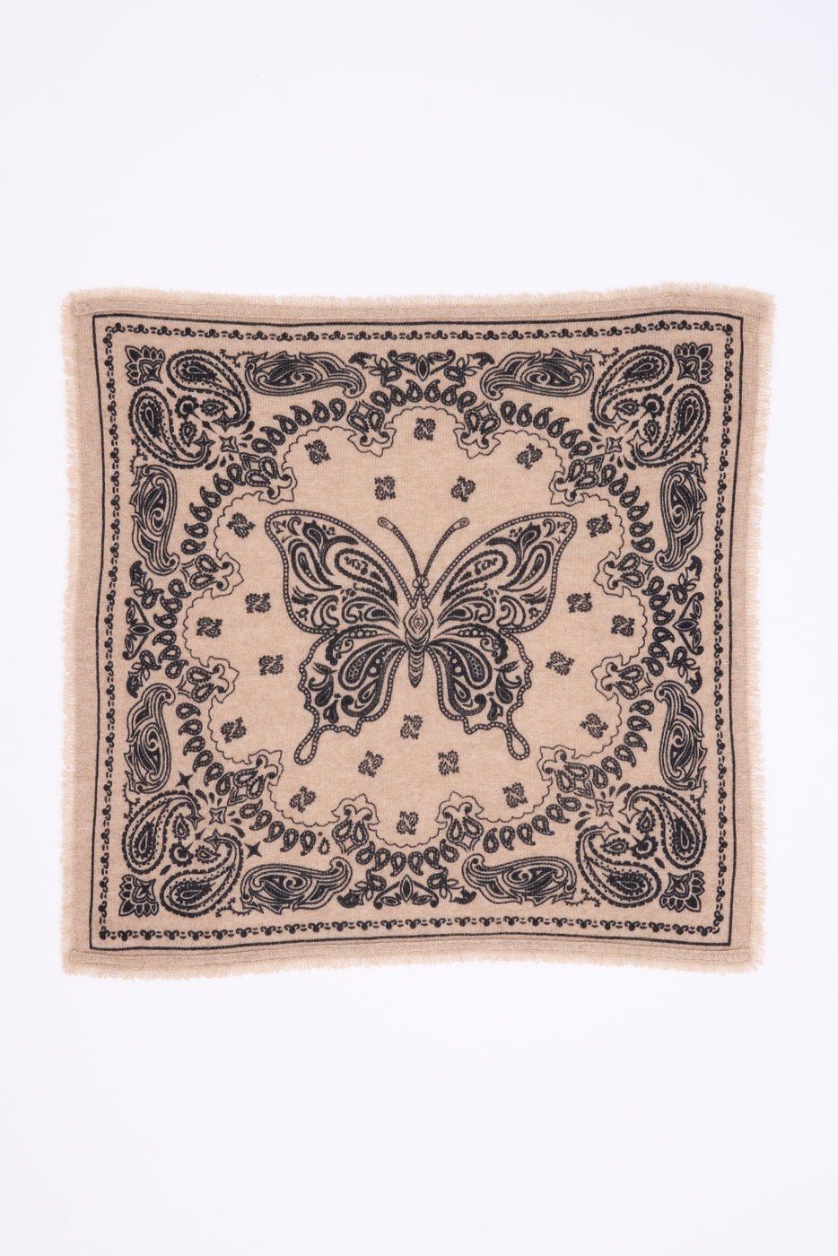 Petit Bandana Butterfly - Beige Creme - Enfant