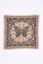 Bandana pequeño Butterfly - Beige crema - Hombre