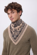 Bandana pequeño Butterfly - Beige crema - Hombre