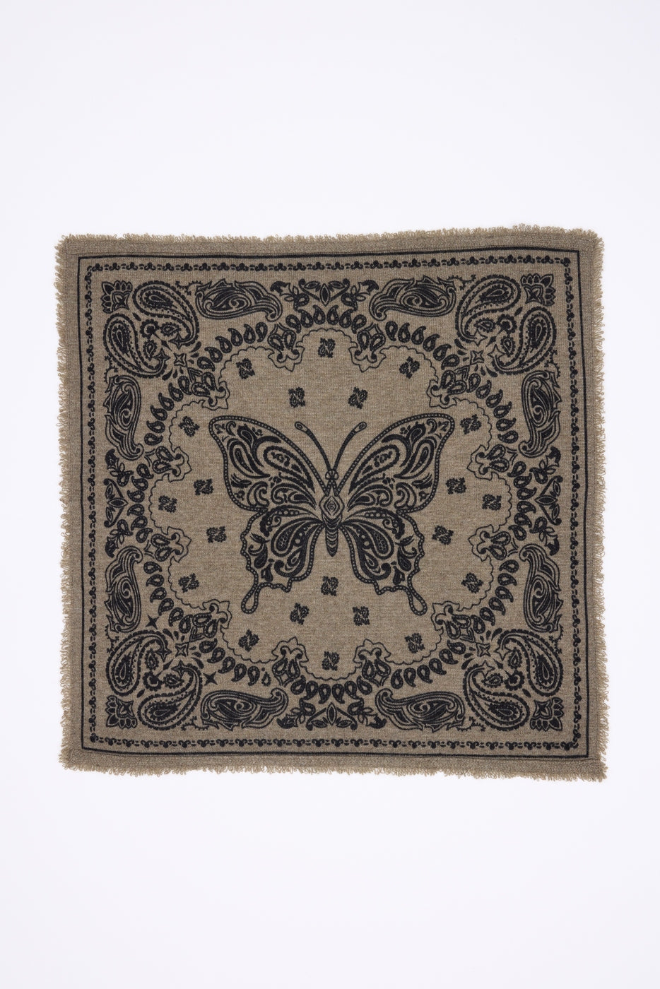 Petit Bandana Butterfly - Khaki Chine - Enfant