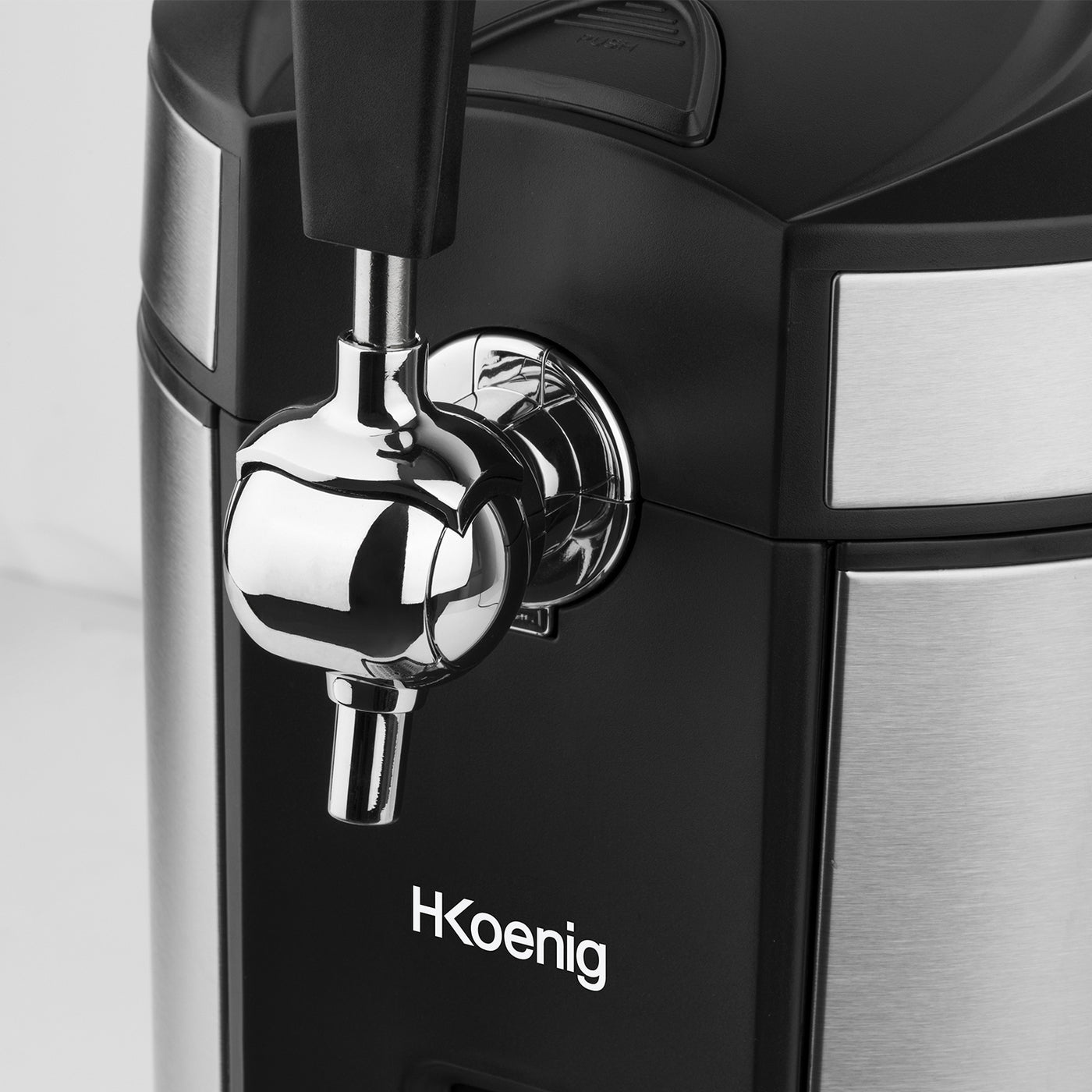 Tirador de Cerveza - Negro/Inox