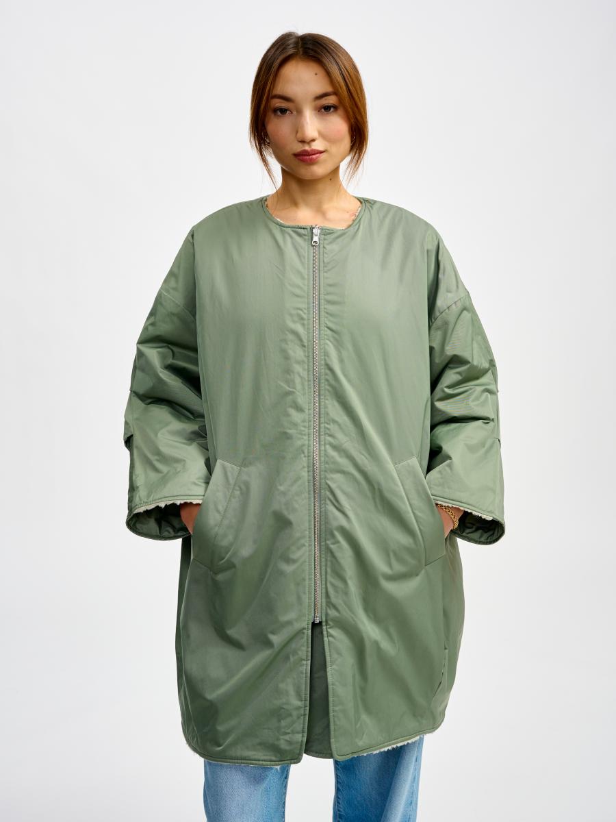 Manteau - Hug - Eucalyptus - Femme