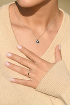 Anillo de diamantes "Akna" 0.11/11 - Oro amarillo 375/1000