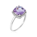 Bague "Pukhet" D0,11/32 & Améthyste 2,72/1