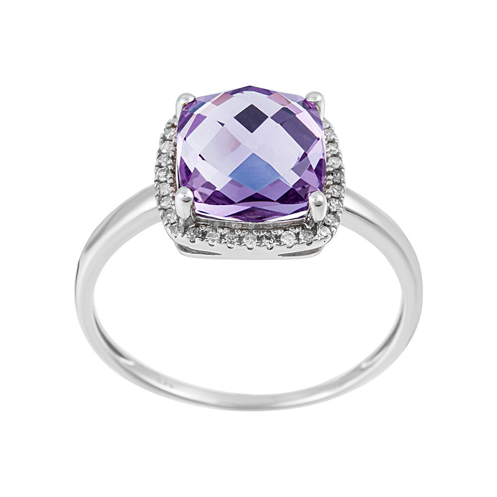 Bague "Pukhet" D0,11/32 & Améthyste 2,72/1