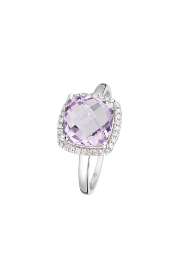 Anillo "Pukhet" D0,11/32 & Amatista 2,72/1