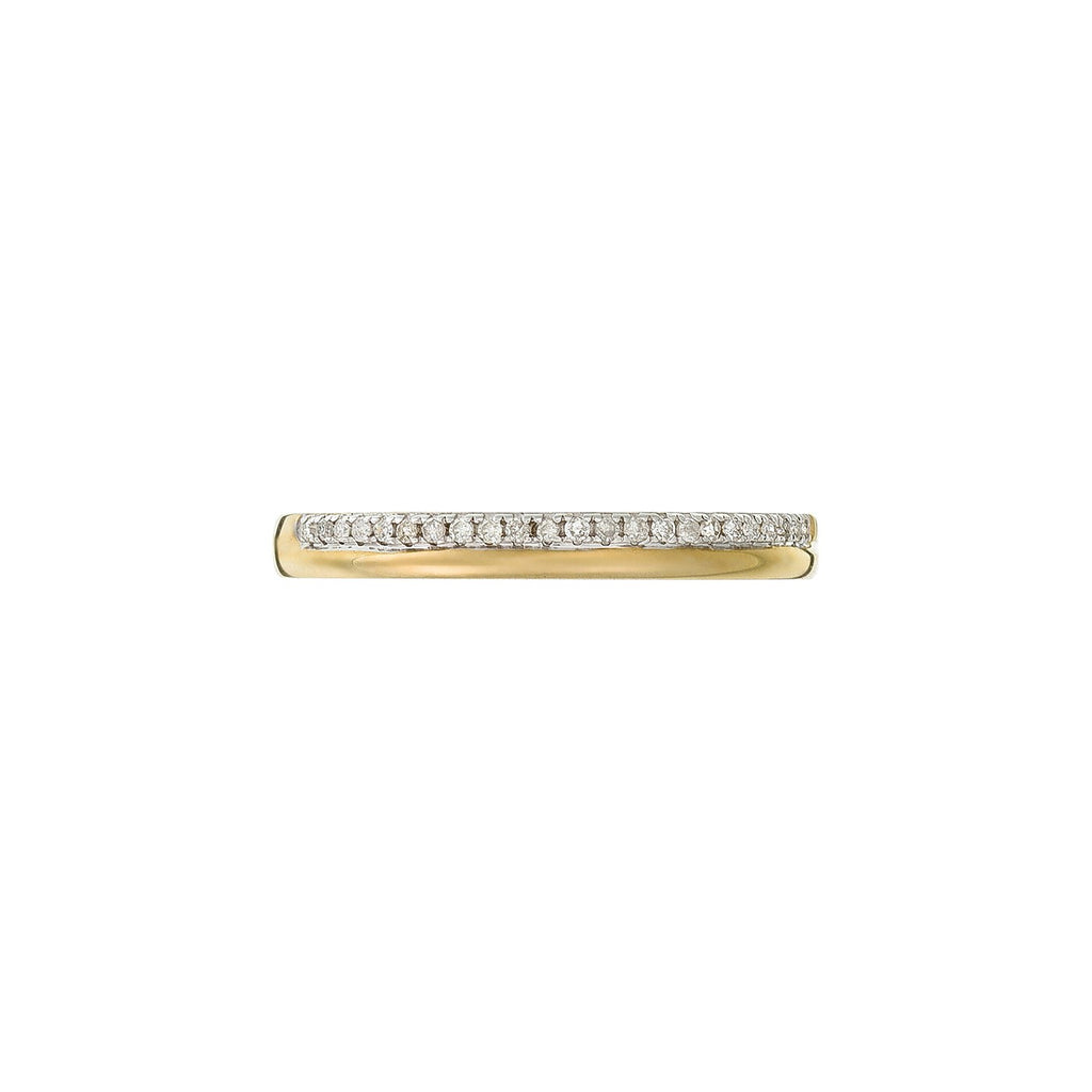 Bague "Suprême" Diamants 0,07/23 - Or Jaune 375/1000