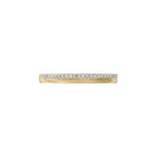 Bague "Suprême" Diamants 0,07/23 - Or Jaune 375/1000