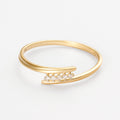 Bague "Éclat Harmonieux" D0,028/5