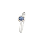 "Abra" Ring D 0.06/18 Sa 0.55/1 - White Gold 375/1000