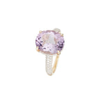 Anillo "Maitland" D 0.44/80 Am 9.2/1 - Oro amarillo 375/1000