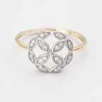 Bague "Rosetta" D0,10/24