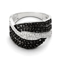 Bague "Nocturne" D0,067/14; Dn0,417/42