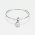 Bague "Binja" D 0,068/1 - Or Blanc 375/1000
