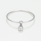 Bague "Binja" D 0,068/1 - Or Blanc 375/1000