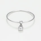 Bague "Binja" D 0,068/1 - Or Blanc 375/1000
