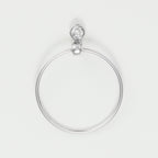 Bague "Binja" D 0,068/1 - Or Blanc 375/1000