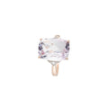 Anillo Roseam "Pink Hill" 7.15/1 Dia0.032/2 - Oro rosa 375/1000