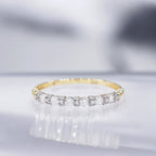 "Kuantan" Ring, D 0.294/27 - 375/1000 Yellow Gold