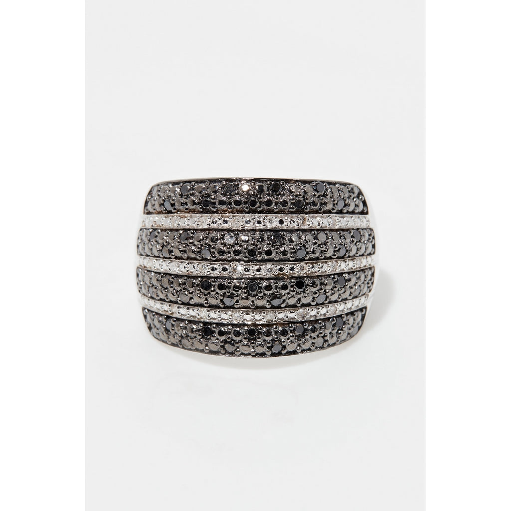 Anillo "Maeva" D 0.501/64 - Oro blanco 375/1000