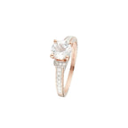"Chera" Ring D 0,291/40 White Topaze 1,573/1 - Rose Gold 375/1000