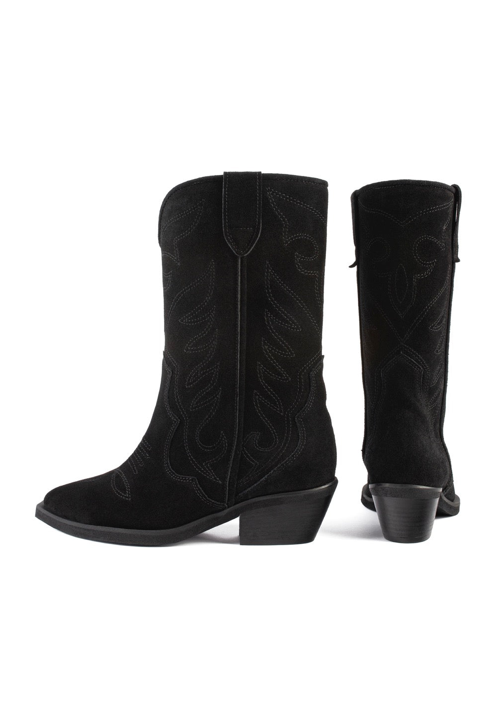 Botines Alabama - Negro